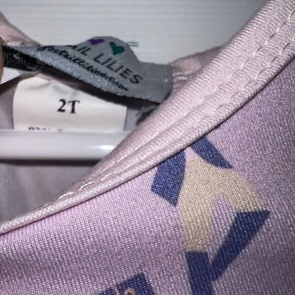 Foxtail Lilies Ballerina and Nutcracker Long Sleeve Twirl Dress Size 2T - Picture 5 of 6